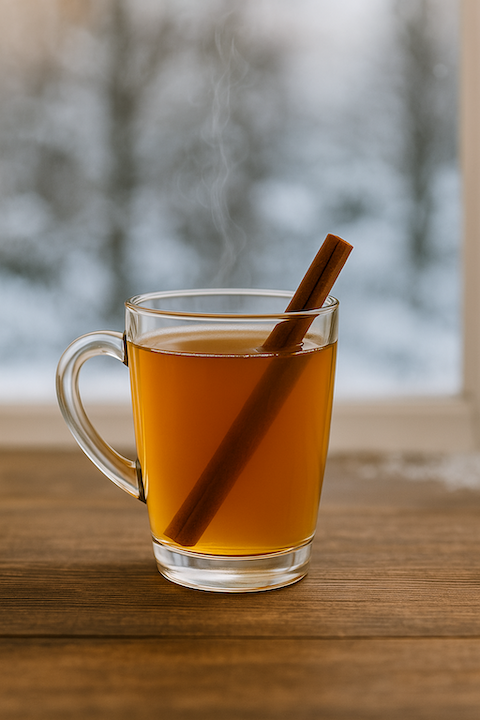 体も温まるホットバタードラム