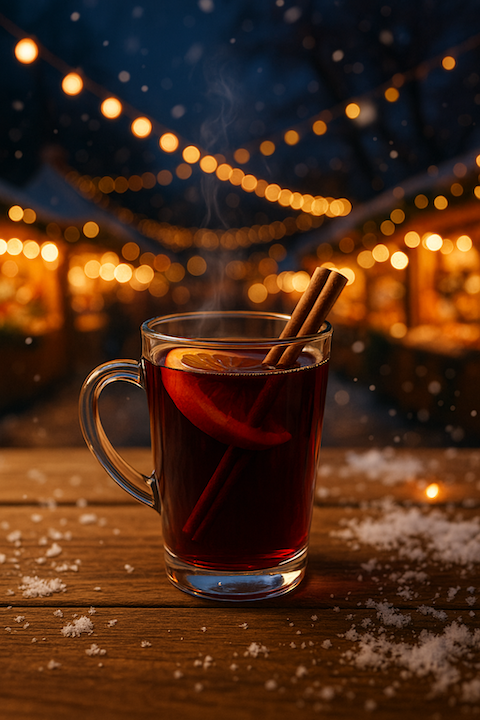 クリスマスマーケットでもポピュラーなホットワイン