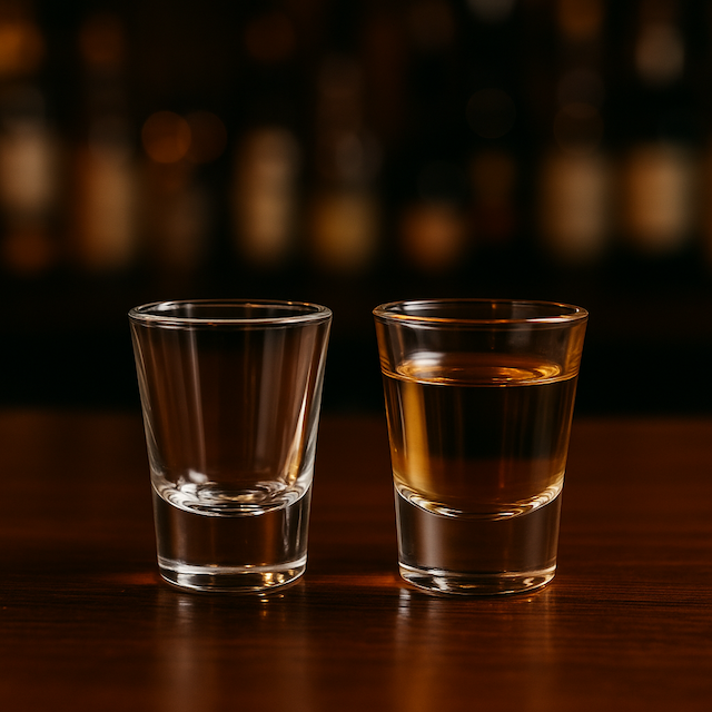 テキーラのショットといえば、ショットグラス
