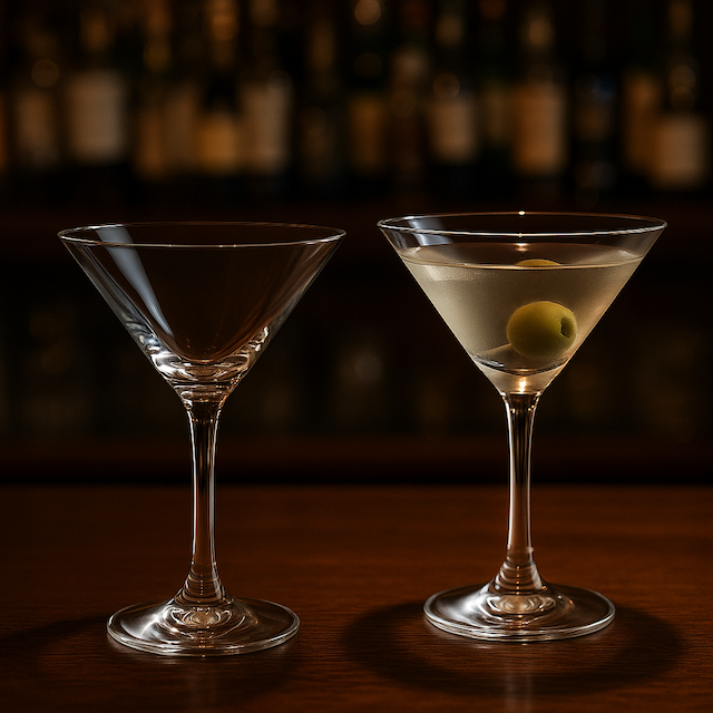 代表的なカクテルグラス マティーニグラス