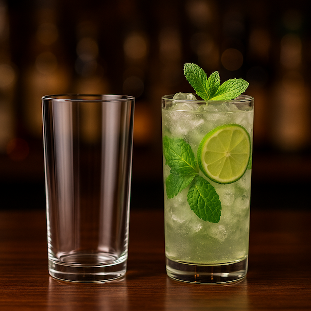 ロングカクテルにはこのカクテルグラス タンブラーグラス