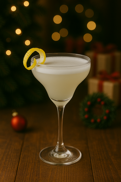 雪を感じさせるホワイトレディ